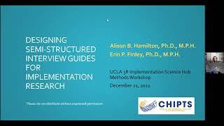 Designing SemiStructured Interview Guides for Implementation Research [upl. by Airuam]