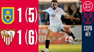 RESUMEN  CE Andratx 11 56 Sevilla FC  Copa del Rey  Segunda Eliminatoria [upl. by Hsu323]