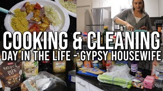 Gypsy House Wife COOKING amp CLEANING  Grocery Haul  Day In The Life Of A Gypsy Housewife [upl. by Ednyl221]