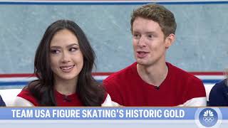 Madison Chock and Evan Bates Nathan Chen Alexa Knierim and Brandon Frazier  TODAY [upl. by Ycam53]