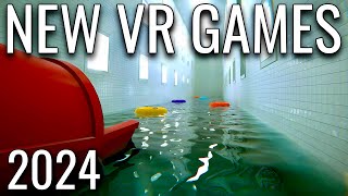 Best NEW Upcoming VR Games In 2024 [upl. by Sadella]