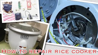 How to repair Black  Decker rice cooker  Do It Yourself  DIYJay [upl. by Jedediah]