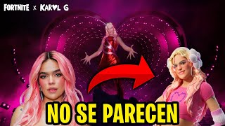 KAROL G LLEGA A FORTNITE CONCIERTO NUEVA SKIN Y PASE DE FORTNITE FESTIVAL [upl. by Lain]