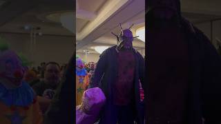 Jeepers Creeper and Killer Klowns at Spooky Empire 2023 spookyempire [upl. by Aleris]