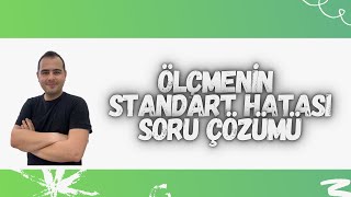 GEÇERLİK GÜVENİRLİKÖLÇMENİN STANDART HATASI SORU ÇÖZÜMÜ11 [upl. by Holladay]