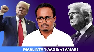 Maalinka 1aad ee Trump amp 41 wareegto balanqaadyo Tarxiilkashaqaale cayrin amp Dhaqanka wanaagsan [upl. by Nellad353]