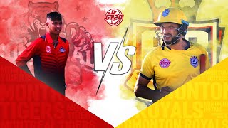 Montreal Tigers vs Edmonton Royals  GT20 Canada Season 1 Match 9 Highlights [upl. by Ciryl]