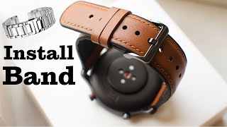 How To Replace Watch Band Easy Simple [upl. by Alon]