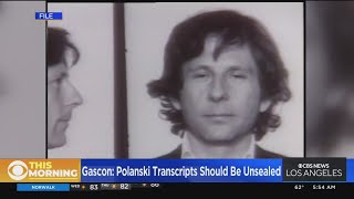 DA George Gascón calls for unsealing of Roman Polanski transcripts [upl. by Santos451]