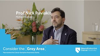 Neuroendocrine Cancer Symptoms Full Interview with Prof Nick Pavlakis [upl. by Skiba53]