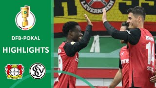 Schick leads the way  Bayer 04 Leverkusen vs SV Elversberg 30  Highlights  DFBPokal [upl. by Brant]