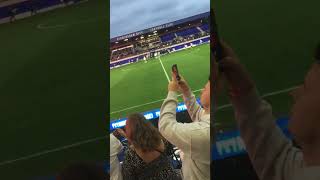 Rangers fans going mental at half time vs blues despite losing 20 in PRE SEASON [upl. by Handbook]