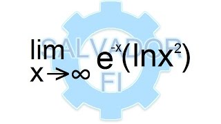 Limite de Función Exponencial con Logatirmo Natural Cuando X Tiende a Infinito [upl. by Drahsir]