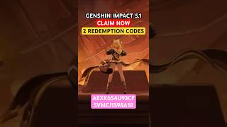 2 NEW REDEMPTION CODES genshinimpact redeemcode freecode redemption code f2p genshin [upl. by Edahc]