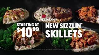 Applebees  QSR  Sizzlin Skillets Hot Stuff  Commercial Ad Creative  United States  2022 [upl. by Sweyn318]