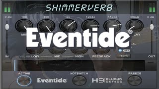 Eventide ShimmerVerb Plugin Guitar Playthrough [upl. by Lenz]