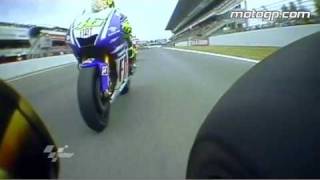 Rossi vs Lorenzo at the 2009 Catalunya Grand Prix [upl. by Jason137]