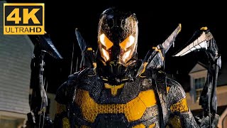 AntMan vs falcon  Yellowjacket  Train Fight Scene  AntMan 2015 Movie CLIP HDantman marvel [upl. by Atiran]