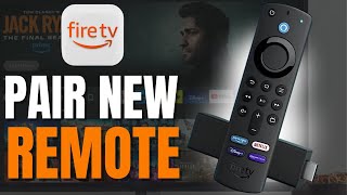 How to PAIR New Firestick Remote amp Without Old Remote Fast Tutorial [upl. by Rosinski]