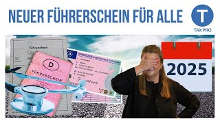 Neuer Führerschein DAS ändert sich 2025 für ALLE Autofahrer [upl. by Arhoz]