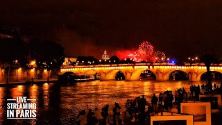 Live streaming  FIREWORKS 14 juillet fête National in Paris  14072021 [upl. by Aivekal609]