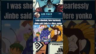 jinbe vs big mom  jinbei leaves big mom onepiece anime otaku jinbei luffy shorts [upl. by Rehptosirhc]