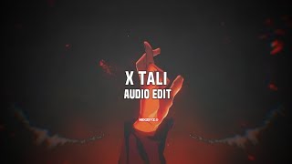 X–tali – MXCCREE amp DJ GL3CHEKY edit audio [upl. by Auhsuoj]