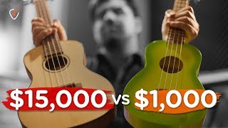 UKULELE BARATO VS UKULELE CARO  ¿ES TANTA LA DIFERENCIA [upl. by Aleahcim10]