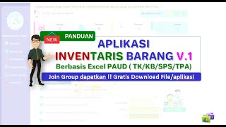 Aplikasi Inventaris Barang PAUD berbasis excel VBA [upl. by Godred]