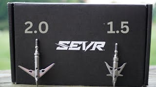 Sevr Broadheads 15 vs 20  Cutting Diameter Vs Penetration [upl. by Adnwahsal883]