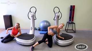 Power Plate  3D Core Essentials Workout [upl. by Quintin]