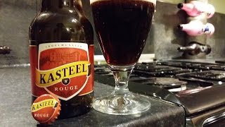 Kasteel Rouge By Castle Brewery Brouwerij Van Honsebrouck  Belgian Craft Beer Review [upl. by Yelserp133]