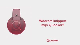 Waarom knippert mijn Quooker [upl. by Drofnil]