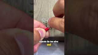 Connect multiple stranded wires to a screw terminal connector electrician [upl. by Anoi]