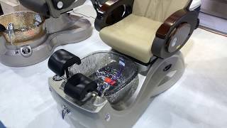 JA Toepia GX Pedicure Chair Demo At iSpa Convention [upl. by Eupheemia]