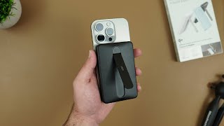 ESR Kickstand Power Bank Review [upl. by Fulmis550]