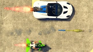 ROCKET MOTO vs ROCKET CAR [upl. by Aylward]