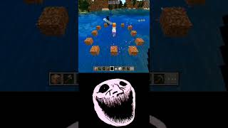 MINECRAFT TROLLFACE💀3 shorts youtubeshorts trollface [upl. by Eldred]