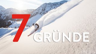 7 Gründe für den Skicircus Saalbach Hinterglemm Leogang Fieberbrunn [upl. by Htes]