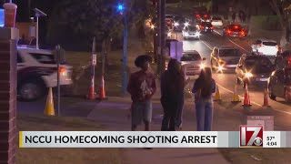 Durham arrest made in NC Central homecoming shooting [upl. by Land409]