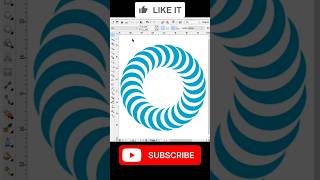 Spiral shape design in Corel draw coreldraw design photography [upl. by Spector]