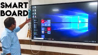 Brio Smart Board Best Digital Board in India Smart Board for Online Teaching Classroom Smart Board [upl. by Leasia]