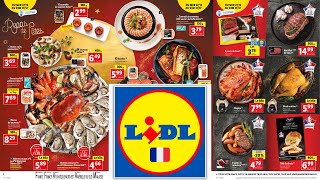 catalogue LIDL Alimentaire du 27 au 31 décembre 2023 💥 Arrivage et Promotions 🔥 Repas de fêtes 🎉 [upl. by Snowman]