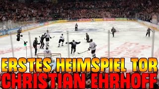 Kölner Haie  Thomas Sabo Ice Tigers  22 Christian Ehrhoff Sein erstes Heimspiel Tor für den KEC [upl. by Hezekiah]