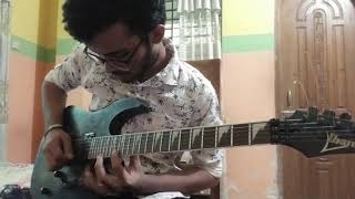 Popeye  Neshar Bojha Guitar Solo Cover [upl. by Kira637]