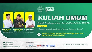 🔴 LIVE KULIAH UMUM BERSAMA CALON BUPATI SUMENEP  STAINAS [upl. by Mutat354]