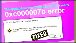 Fix Application Error 0xc00007b Windows The Ultimate Guide for Windows Users 2024 [upl. by Leler]