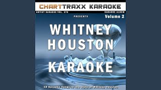 The Star Spangled Banner Karaoke Version In the Style of Whitney Houston [upl. by Norek]