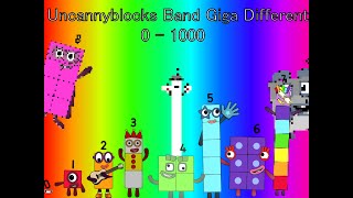 My Most Popular Views Uncannyblocks Band Giga Different Series 1 Not made for kids [upl. by Church349]