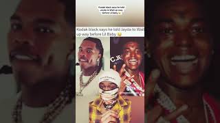 Kodak Black says he told Jayda Wayda to wait for him on new song [upl. by Ynnal]